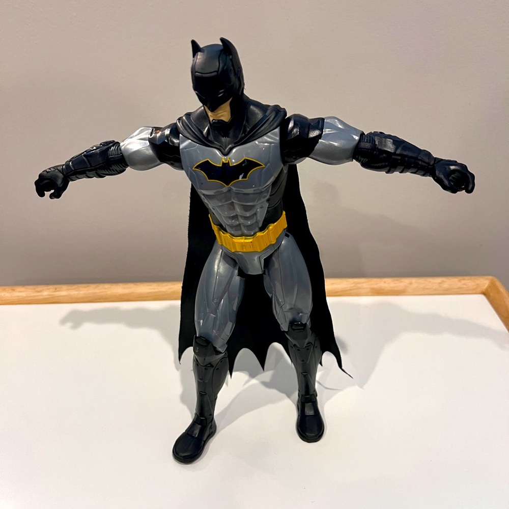 DC Batman Rebirth Action Figure with a cloth cape 12 inch